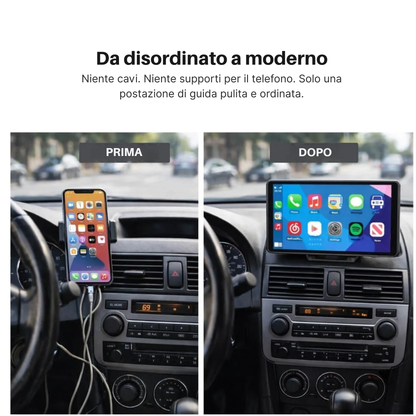 ViDrive™ All-in-One — Schermo wireless per CarPlay